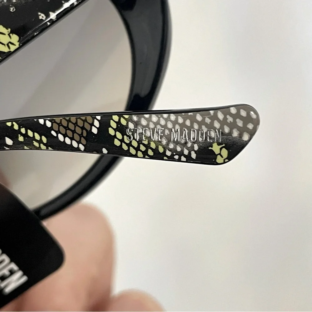 Steve Madden snakeskin cat eye Sunglasses